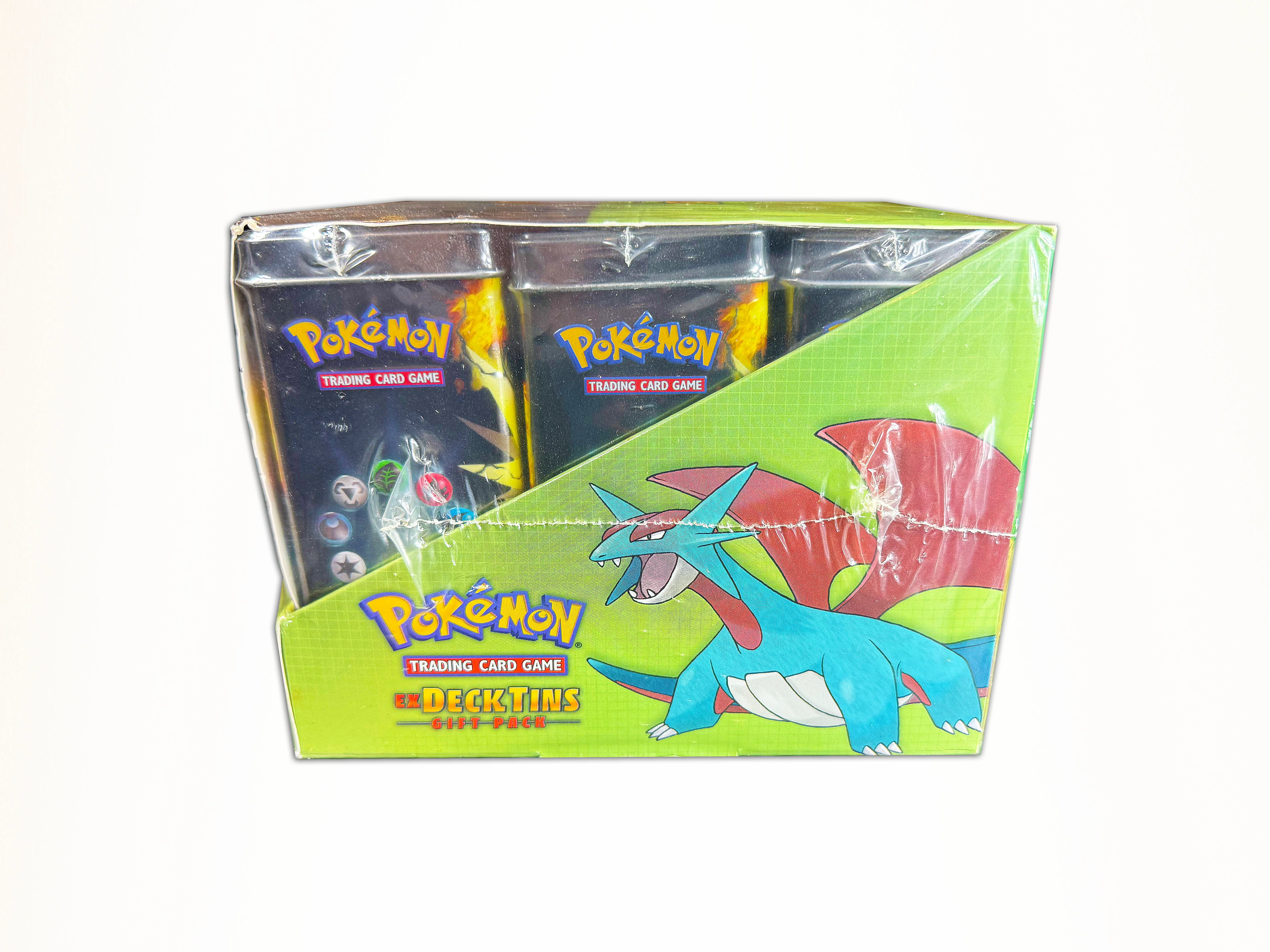 EX Deck Tins Gift Pack 2004 Sealed Display - Image 3